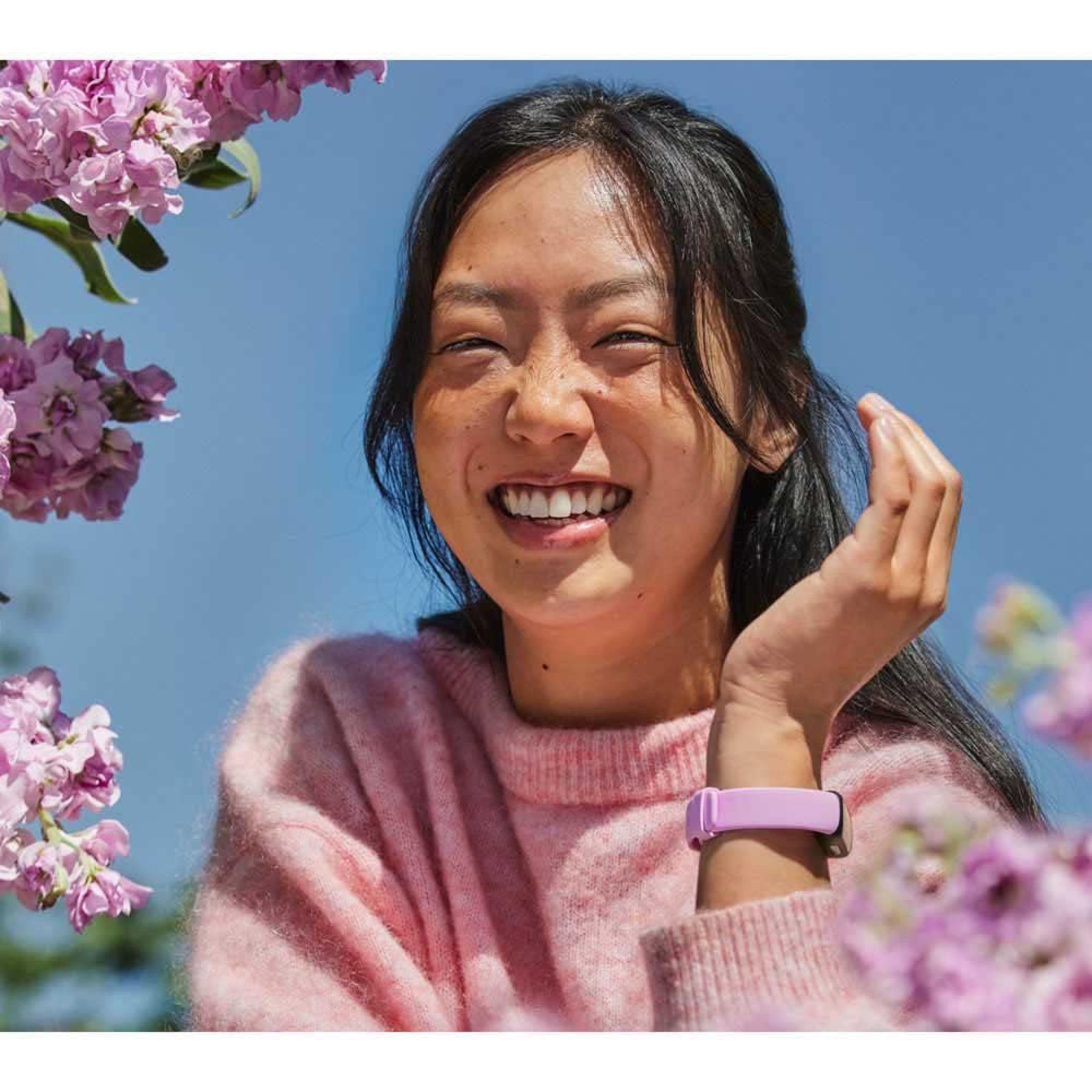 Фитнес-браслет Fitbit Inspire 3 Tracker Black/Lilac Bliss